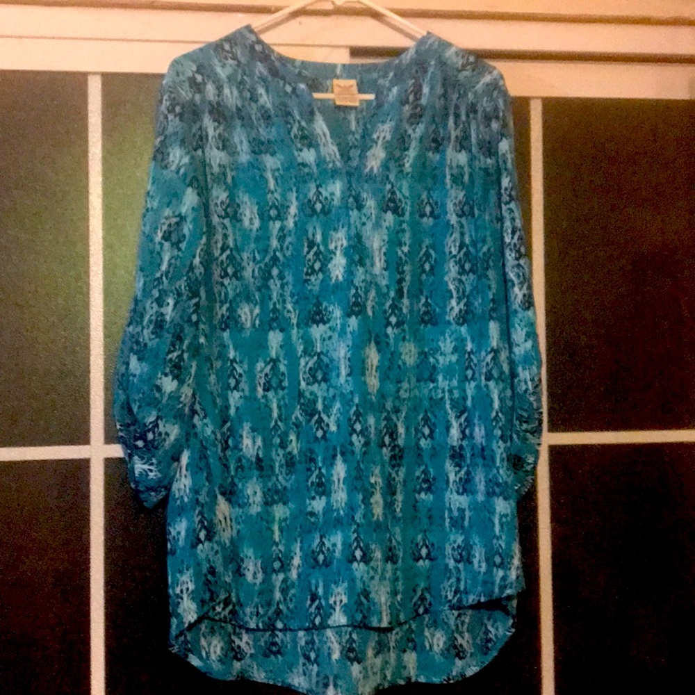 V-Neck blouse.